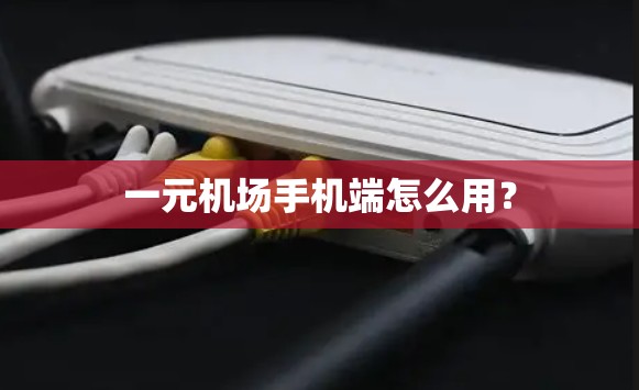 一元机场手机端怎么用？