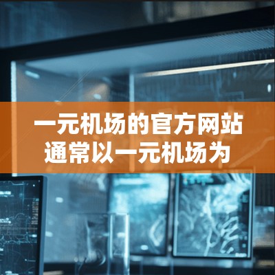 一元机场的官方网站通常以一元机场为名称，如一元机场官网或一元机场网。以下是一个基于一元机场官网的简要介绍