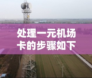 处理一元机场卡的步骤如下 处理一元机场卡的步骤如下