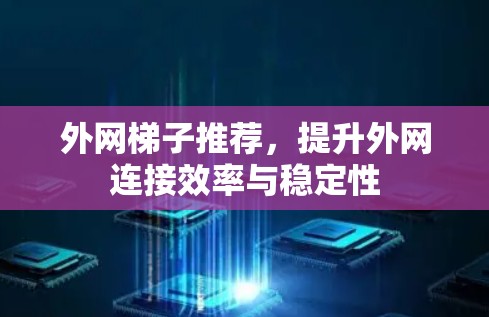 外网梯子推荐，提升外网连接效率与稳定性