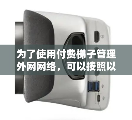 为了使用付费梯子管理外网网络，可以按照以下步骤进行