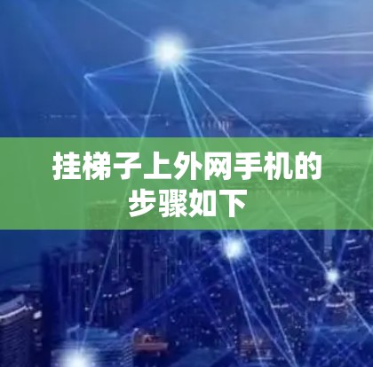 挂梯子上外网手机的步骤如下