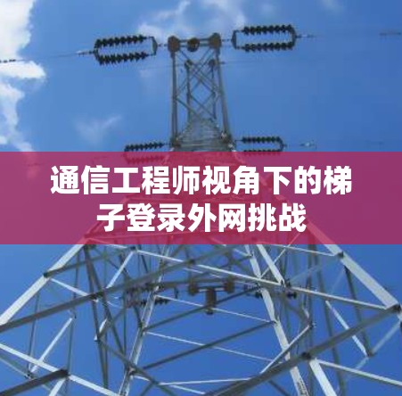 通信工程师视角下的梯子登录外网挑战