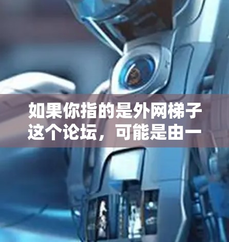如果你指的是外网梯子这个论坛，可能是由一些对网络或OSI模型感兴趣的用户创建的。他们可能在讨论OSI模型、网络层协议（LPN）等主题。如果你有更多具体的问题或需要帮助，可以告诉我！
