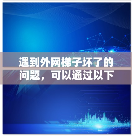 遇到外网梯子坏了的问题，可以通过以下步骤进行排查和解决