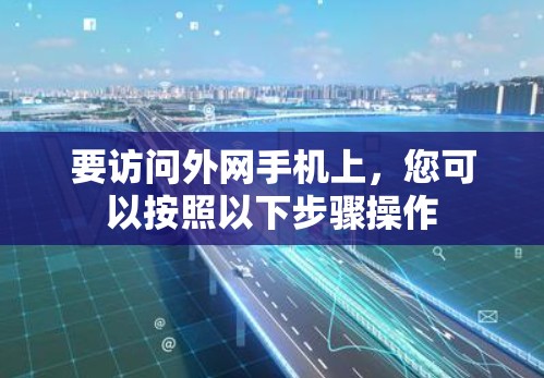 要访问外网手机上，您可以按照以下步骤操作