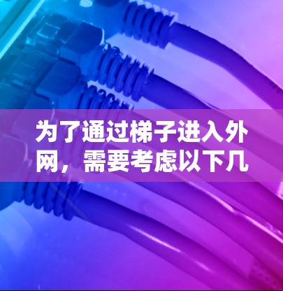 为了通过梯子进入外网，需要考虑以下几个关键因素