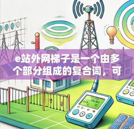 e站外网梯子是一个由多个部分组成的复合词，可能用于描述某种特定的网络连接或设备名称。具体来说