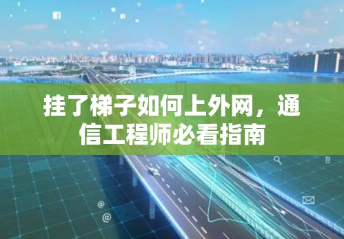 挂了梯子如何上外网，通信工程师必看指南