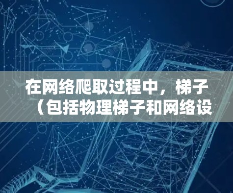 在网络爬取过程中,梯子(包括物理梯子和网络设备)具有重要的作用。以下是一些常见的网络梯子设备