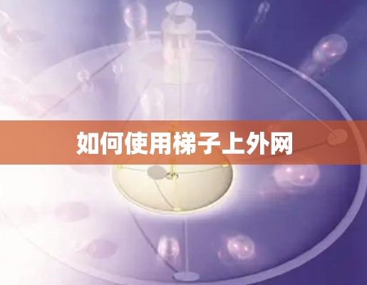 如何使用梯子上外网