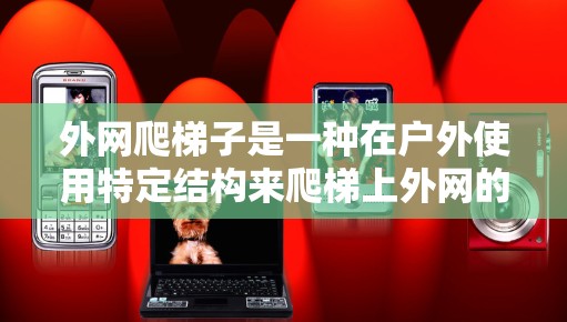外网爬梯子是一种在户外使用特定结构来爬梯上外网的工具，通常包括绳子、滑轮、滑梯等。以下是一个清晰的步骤指南，帮助您有效地使用外网爬梯子