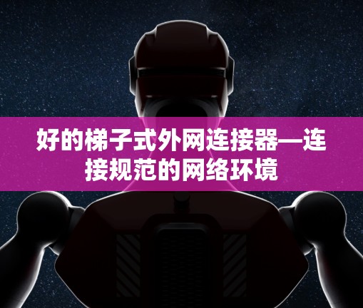 好的梯子式外网连接器—连接规范的网络环境