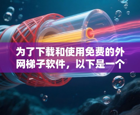 为了下载和使用免费的外网梯子软件，以下是一个清晰的指南