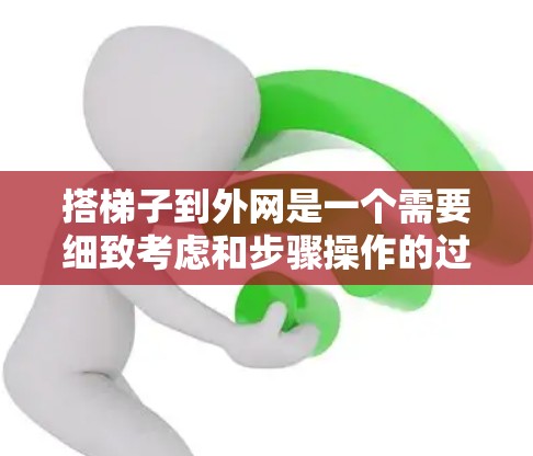 搭梯子到外网是一个需要细致考虑和步骤操作的过程。以下是一步步的指南,帮助您顺利完成这一任务