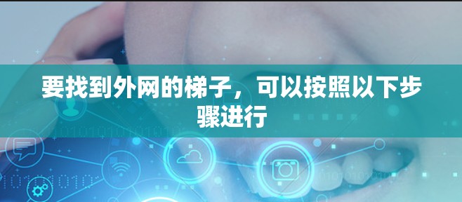 要找到外网的梯子，可以按照以下步骤进行