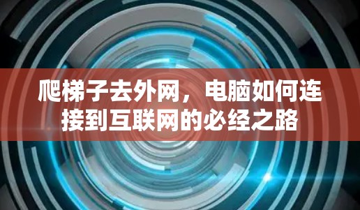 爬梯子去外网，电脑如何连接到互联网的必经之路