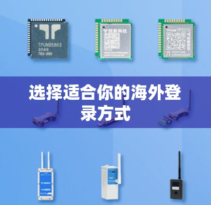 选择适合你的海外登录方式