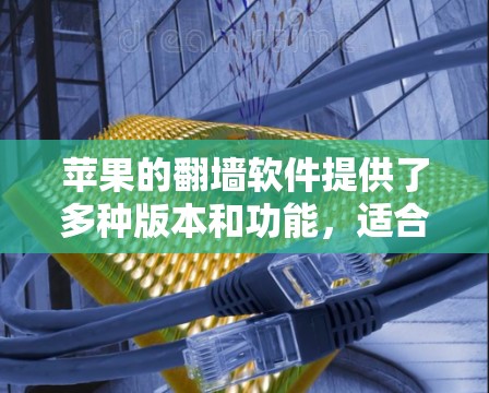 苹果的翻墙软件提供了多种版本和功能，适合不同用户的需求。以下是详细的分析
