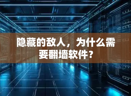隐藏的敌人，为什么需要翻墙软件？