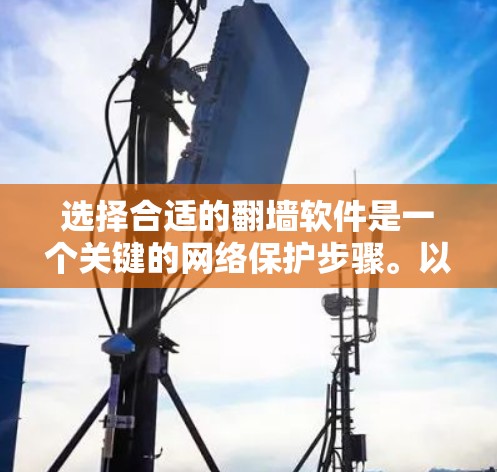 选择合适的翻墙软件是一个关键的网络保护步骤。以下是一些综合考虑的因素和推荐步骤