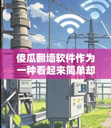傻瓜翻墙软件作为一种看起来简单却可能有一定的风险的网络工具，其操作是否傻瓜取决于多种因素和使用场景。以下是对该软件的详细分析和建议