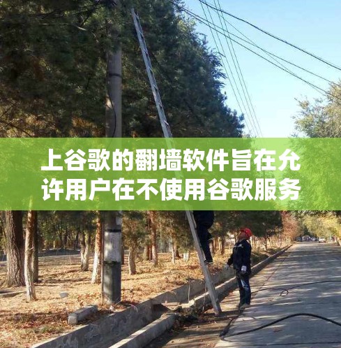 上谷歌的翻墙软件旨在允许用户在不使用谷歌服务的情况下访问网络资源，如网页和应用。以下是对这些软件的详细总结