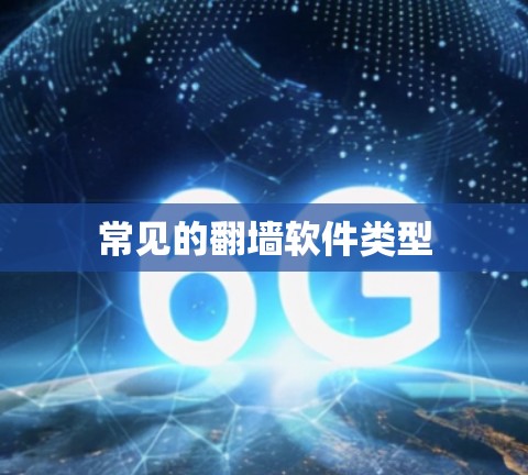 常见的翻墙软件类型