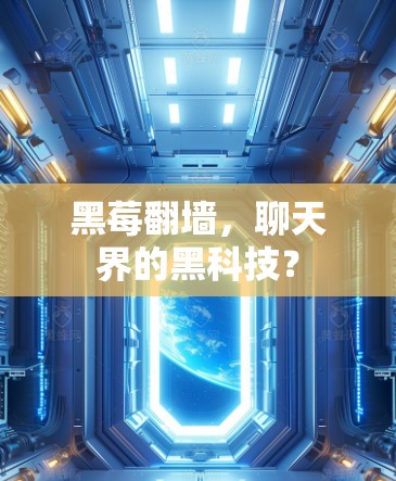 黑莓翻墙，聊天界的黑科技？