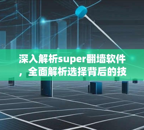 深入解析super翻墙软件，全面解析选择背后的技术与安全性