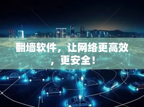 翻墙软件,让网络更高效,更安全!