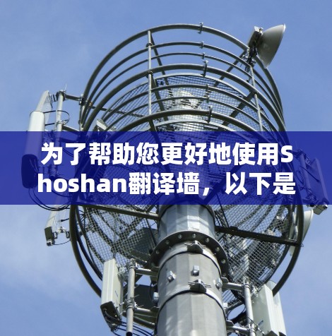 为了帮助您更好地使用Shoshan翻译墙,以下是分步指南