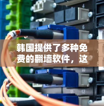 韩国提供了多种免费的翻墙软件，这些软件允许用户在特定设备上访问韩国的网络资源。以下是一些主要的解决方案