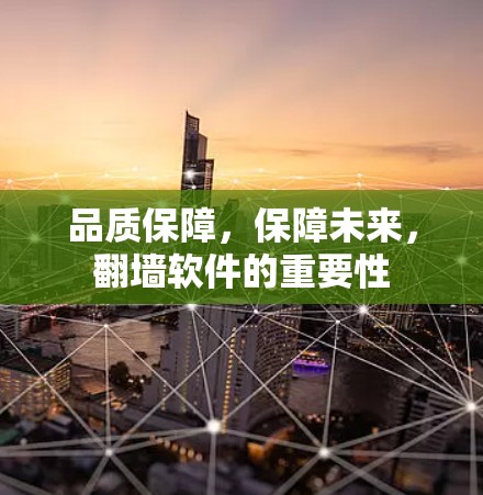 品质保障，保障未来，翻墙软件的重要性