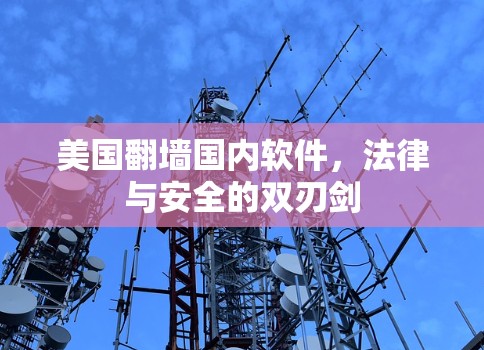美国翻墙国内软件，法律与安全的双刃剑