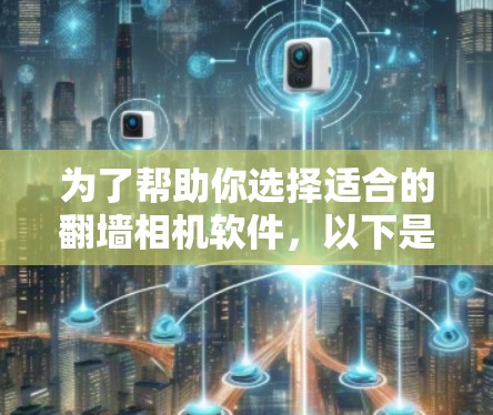为了帮助你选择适合的翻墙相机软件，以下是一个清晰的总结和建议