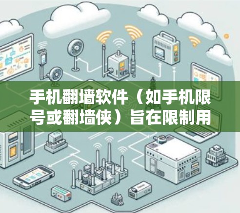 手机翻墙软件（如手机限号或翻墙侠）旨在限制用户在网络上的访问，通常通过限制IP地址、端口、设备访问或应用下载来实现。以下是对手机翻墙软件的详细分析和推荐