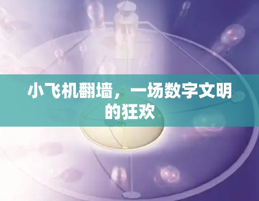 小飞机翻墙，一场数字文明的狂欢