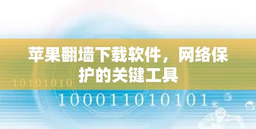 苹果翻墙下载软件，网络保护的关键工具