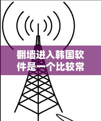 翻墙进入韩国软件是一个比较常见的操作，具体步骤如下