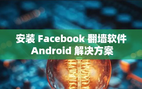 安装 Facebook 翻墙软件 Android 解决方案 安装 Facebook 翻墙软件 Android 解决方案