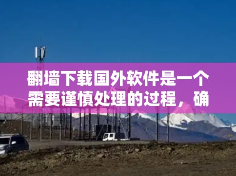 翻墙下载国外软件是一个需要谨慎处理的过程,确保安全性和有效性。以下是一些步骤和建议,帮助您顺利完成这个过程 翻墙下载国外软件是一个需要谨慎处理的过程,确保安全性和有效性。以下是一些步骤和建议,帮助您顺利完成这个过程