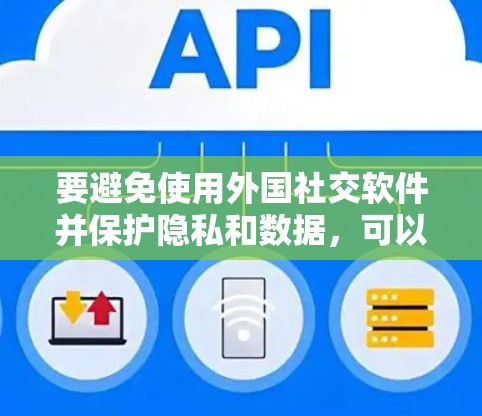 要避免使用外国社交软件并保护隐私和数据，可以采取以下策略
