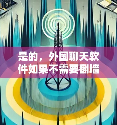 是的，外国聊天软件如果不需要翻墙，基本上都是国内的聊天软件，这些软件通常提供中文界面，适合中国用户的交流需求。以下是一些适合中国用户的外国聊天软件推荐