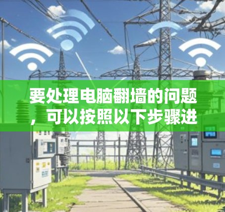 要处理电脑翻墙的问题，可以按照以下步骤进行
