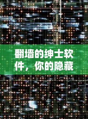 翻墙的绅士软件,你的隐藏身份与网络安全的完美融合 翻墙的绅士软件,你的隐藏身份与网络安全的完美融合