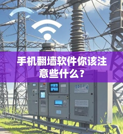 手机翻墙软件你该注意些什么？