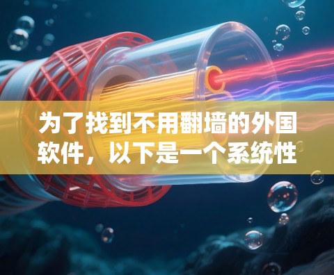 为了找到不用翻墙的外国软件，以下是一个系统性的指南