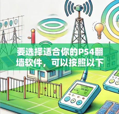 要选择适合你的PS4翻墙软件，可以按照以下步骤进行