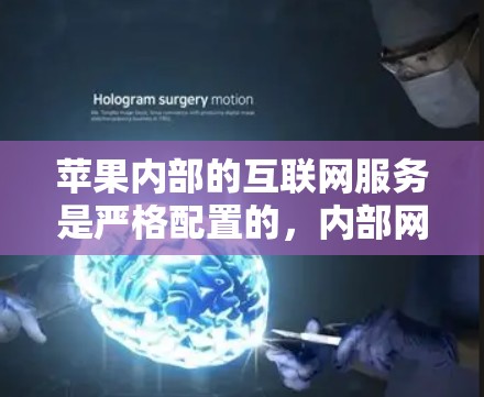 苹果内部的互联网服务是严格配置的，内部网络通常没有外部翻墙软件。苹果的网络环境非常复杂，内部设备和防火墙可能对访问外部内容进行限制